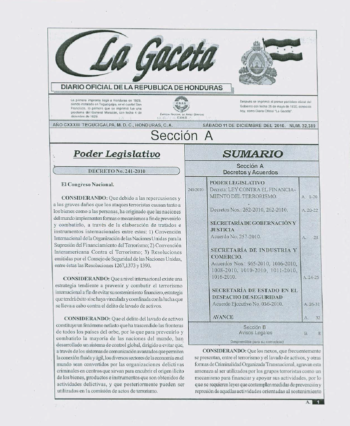 Decreto 241-2010